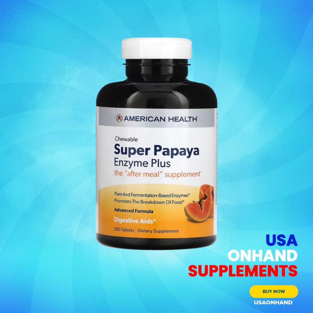 USA Onhand | American Health Papaya Enzyme ( Digestive Support )