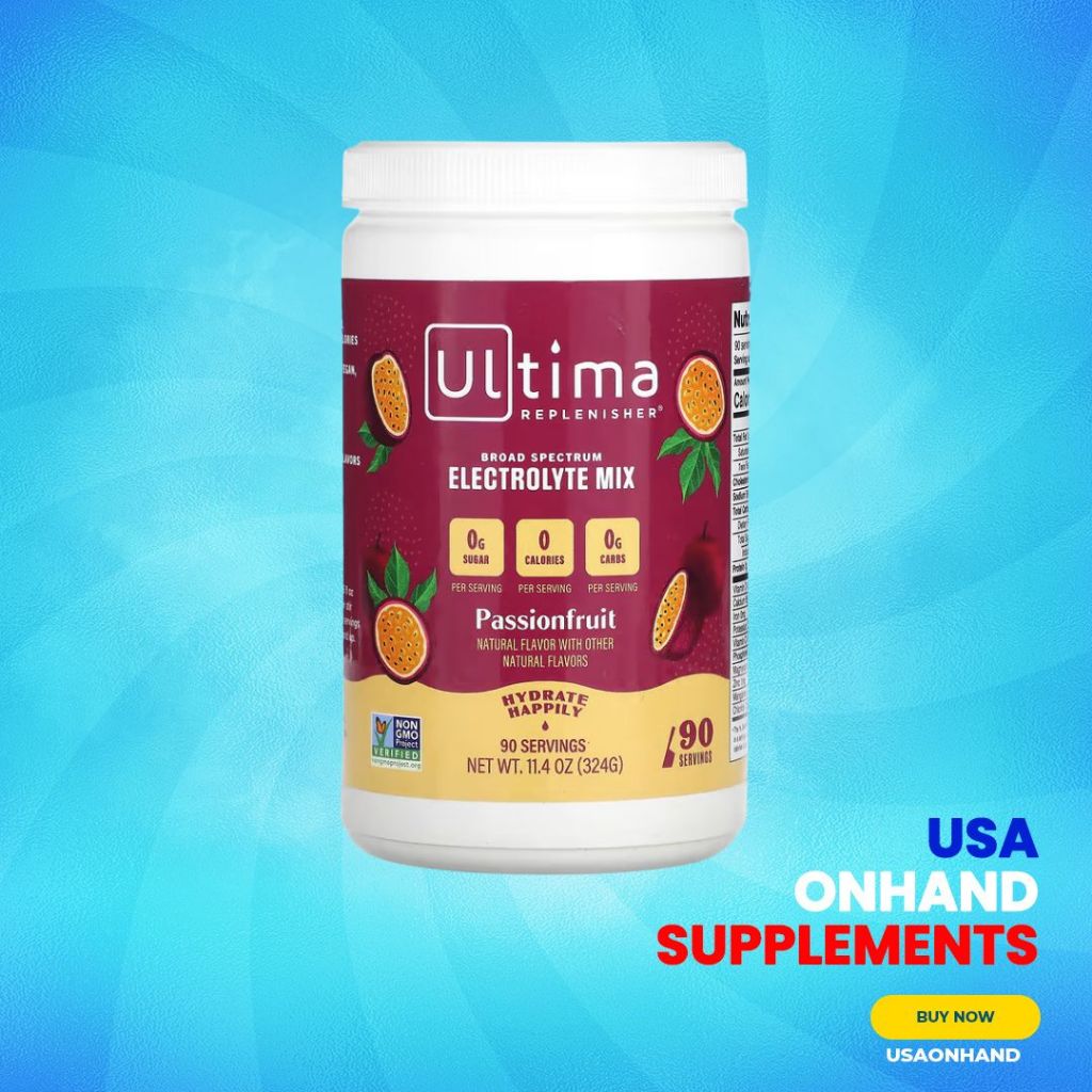 USA Onhand | Ultima Replenisher, Electrolyte Mix ( Great For Hydration & Digestive Issues )