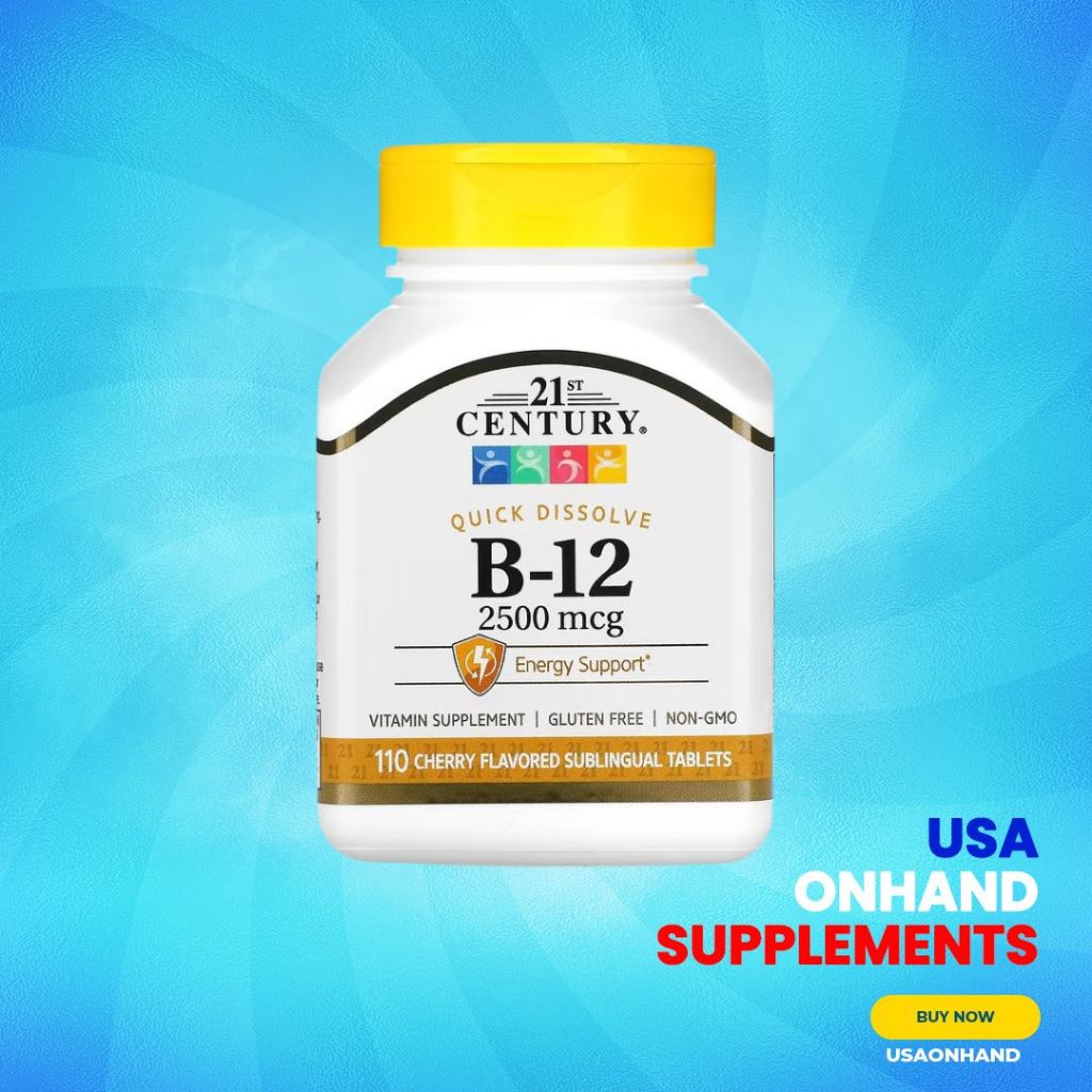 USA Onhand | 21st Century, B-6 & B-12 ( Energy Support )