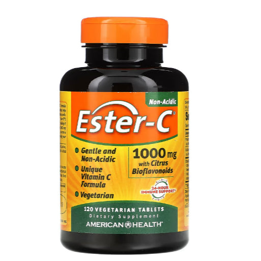 LowCostPh | American Health, Ester-C With Citrus Bioflavonoids, 1,000 mg, 90 Vegetarian Tablets