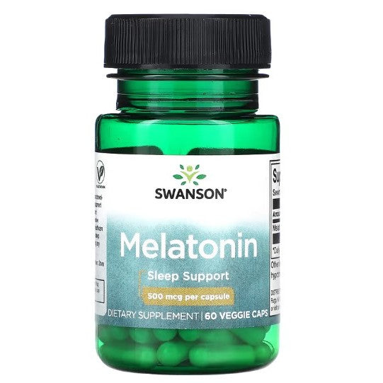 SwansonPh | Swanson, Triple Strength Melatonin, 10mg, 5mg, 5htp Encourages Healthy Sleep Pattern