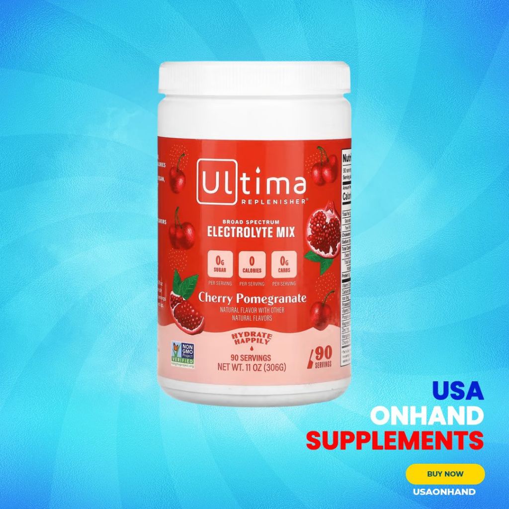 USA Onhand | Ultima Replenisher, Electrolyte Mix ( Great For Hydration & Digestive Issues )