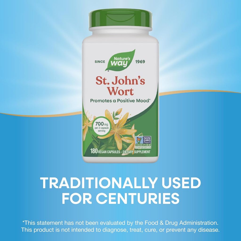 Nature's Way, St. John's Wort Herb ( Supports Positive Mood & Emotional Balance )