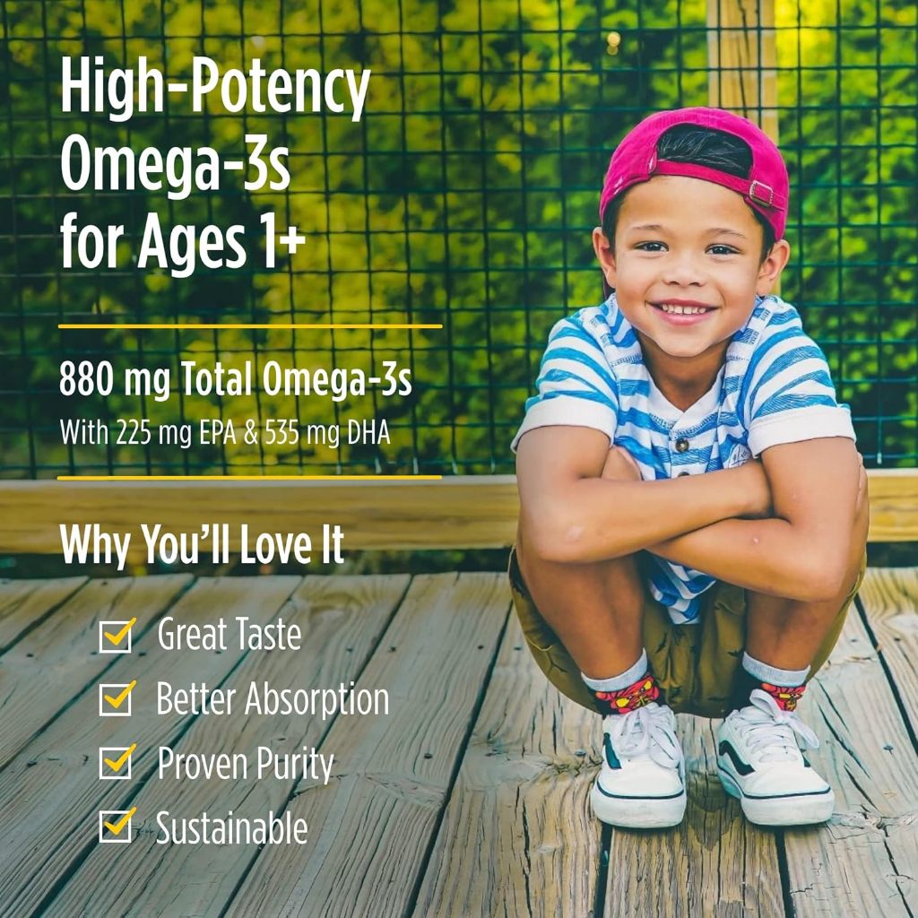 LittleSunshine | Nordic Naturals, Children's DHA Xtra, Ages 3-6 Extra Support for Cognitive Function