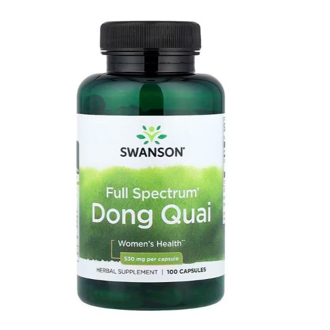 HealthilyYou | Swanson, Full Spectrum® Dong Quai, 530 mg, 100 Capsules Women's Health