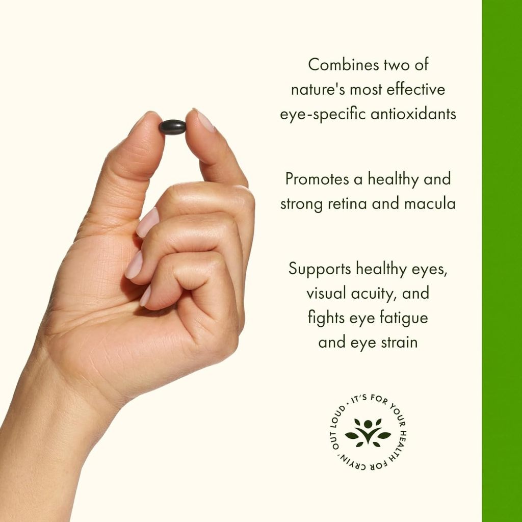 HealthilyYou | Swanson, Lutein & Bilberry, 60 & 120 Softgels, Eye and Vision Health