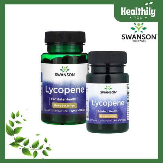 Healthily You | Swanson, Lycopene, 20 mg, 60 Softgels, 10 mg, 120 Softgels, Prostate Health