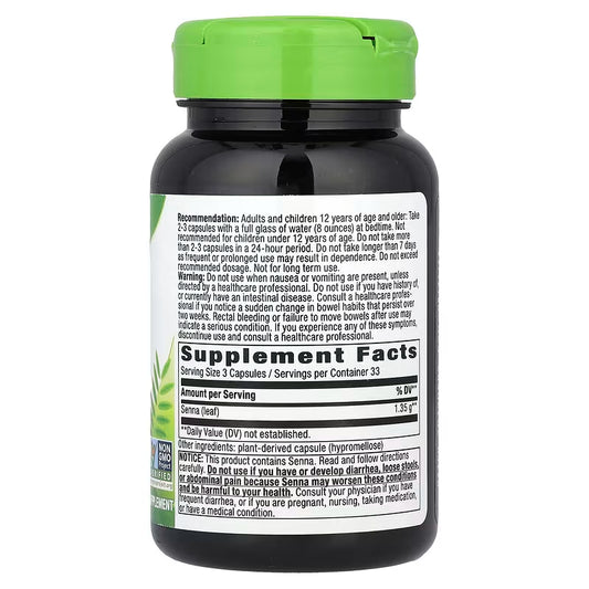 Nature's Way, Senna Leaves ( Supports Colon Cleansing & Relieves Occasional Constipation )