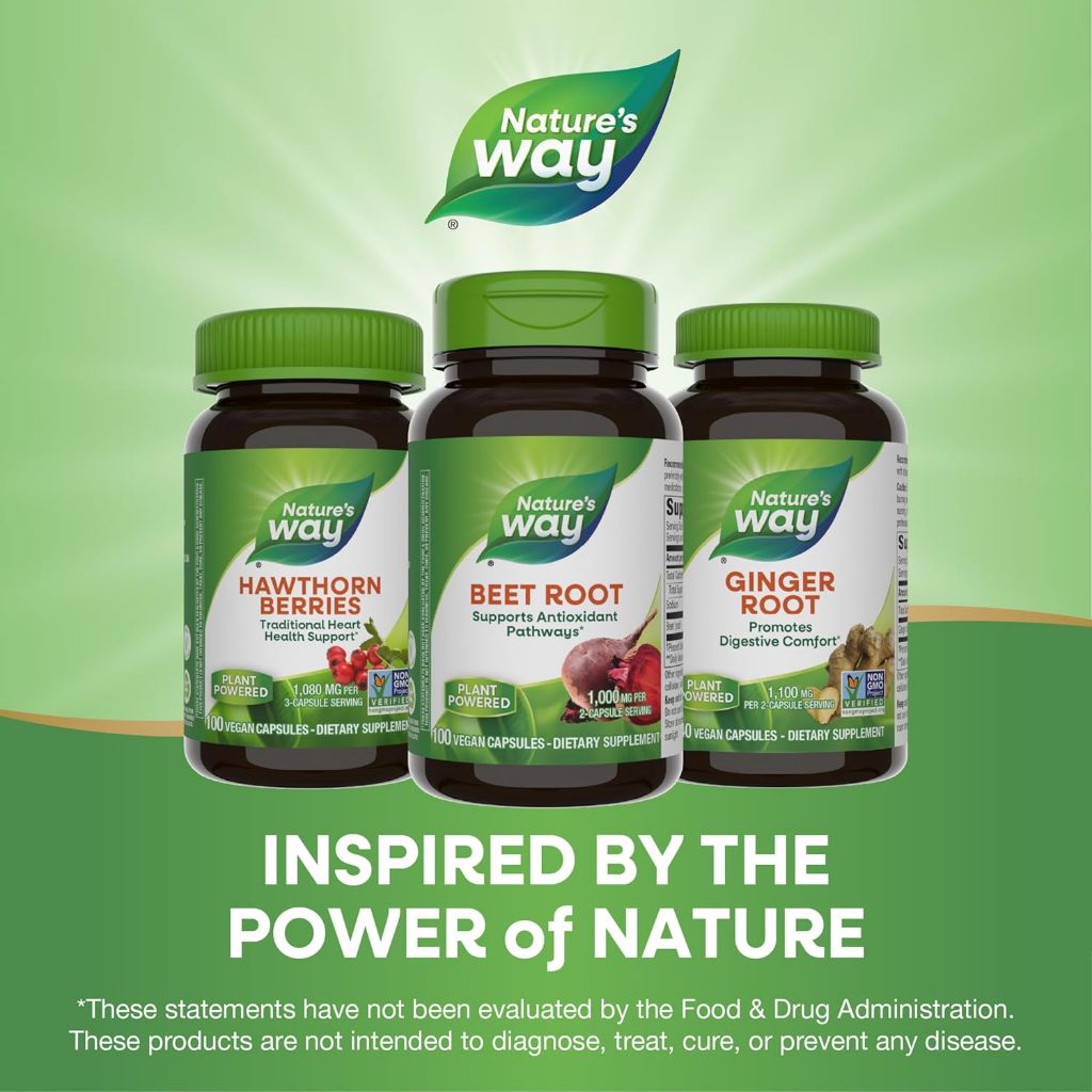 Nature's Way, Beet Root ( Cardiovascular Health, Brain Oxygenation and Focus )