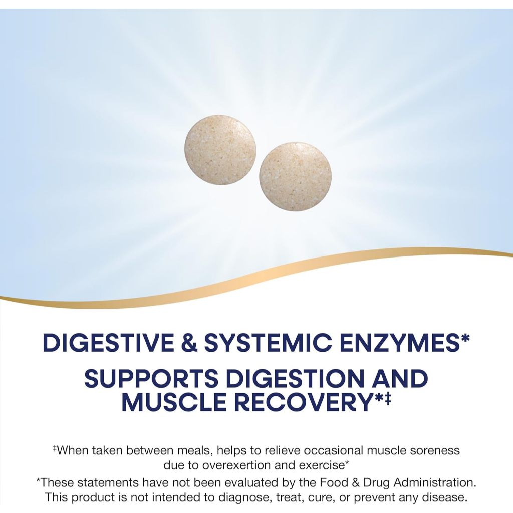 Nature's Way, MegaZyme®, Dual Action Enzymes ( Digestive Support & Muscle Recovery )