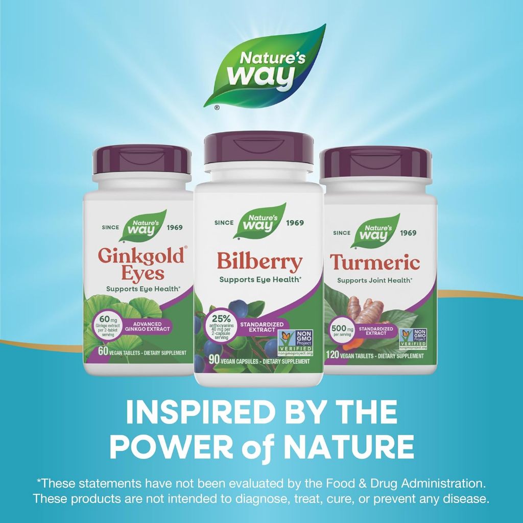 Nature's Way, Bilberry Premium Extract ( May Help Reduce Eye Fatigue, Support Night Vision )