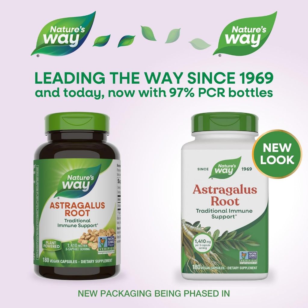 Nature's Way, Astragalus Root ( Immune System Support & Heart Health Support )