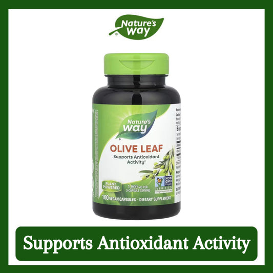 Nature's Way, Olive Leaf ( Supports Antioxidant Activity & Blood Sugar Regulation )