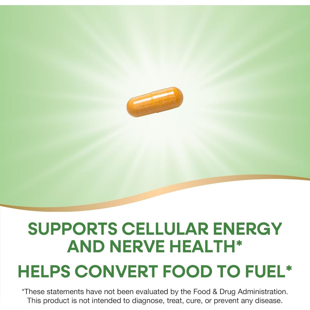 Nature's Way, B-100 Complex ( Cellular Energy Production & Nerve Health )