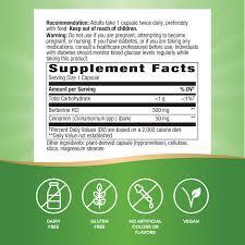 Nature's Way, Berberine With Cinnamon ( Metabolic Health & Cardiovascular Health )