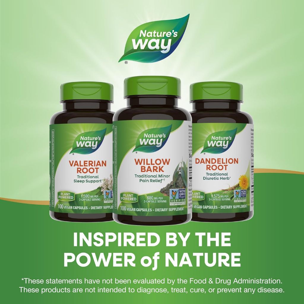 Nature's Way, Willow Bark ( Joint Comfort & Anti-Inflammatory Support )