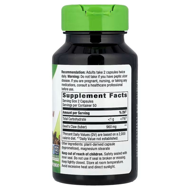 Nature's Way, Devil's Claw Root ( Joint Health Support & Digestive Aid )