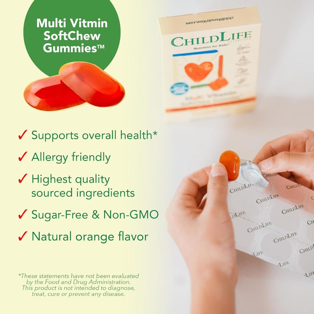 LittleSunshine | ChildLife Essentials, Multi Vitamin & Mineral, Natural Orange/Mango, Immune Health