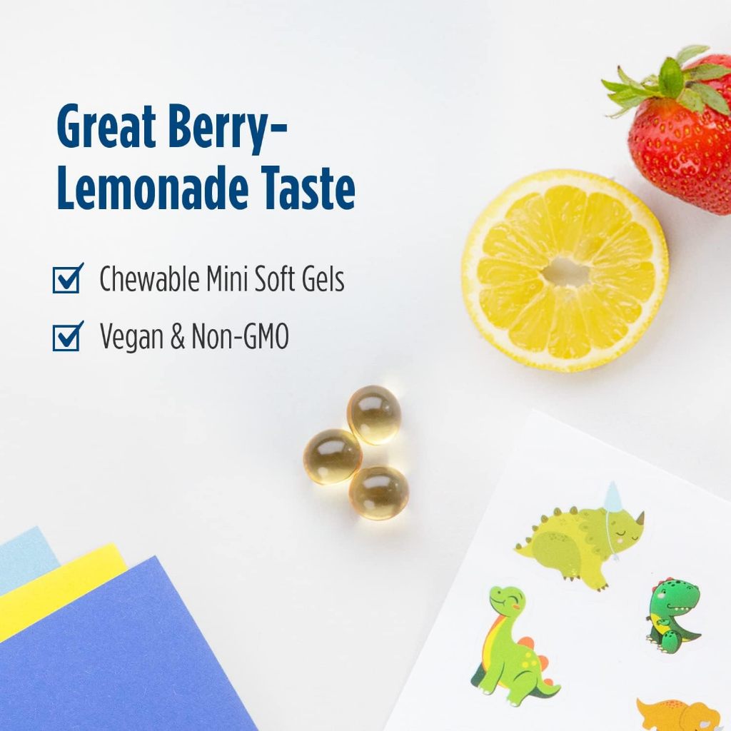NaturalSolutions | Nordic Naturals, Children's DHA  Ages 3+ Vegan Softgels, Gummies, Brain Health
