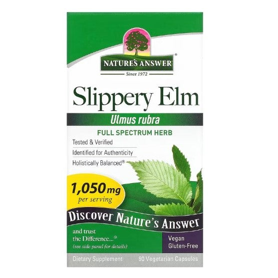 NaturalSolutions | Solaray, True Herbs, Slippery Elm, Nature's Way, Nutricost, Nature's Answer,