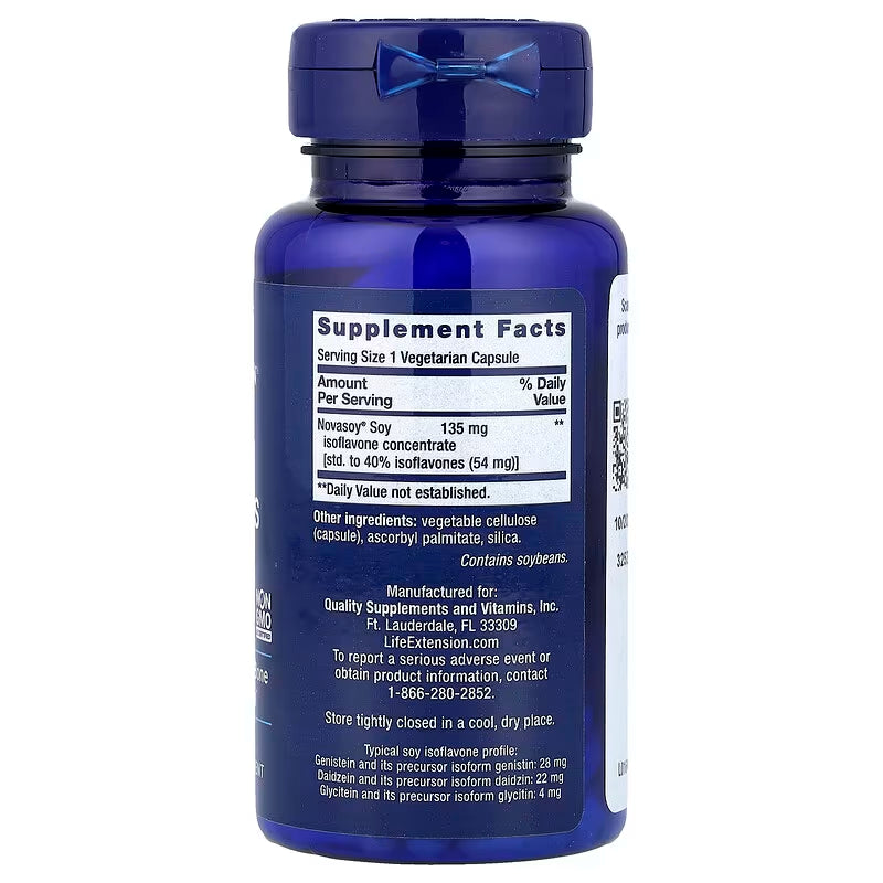 Life Extension, Soy Isoflavones ( Supports Bone Health & Promotes Cardiovascular Health )
