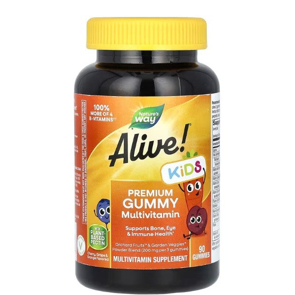 LittleSunshine | Nature's Way, Alive! Kids, Chewable Multivitamin, Supports Bone Eye & Immune Health