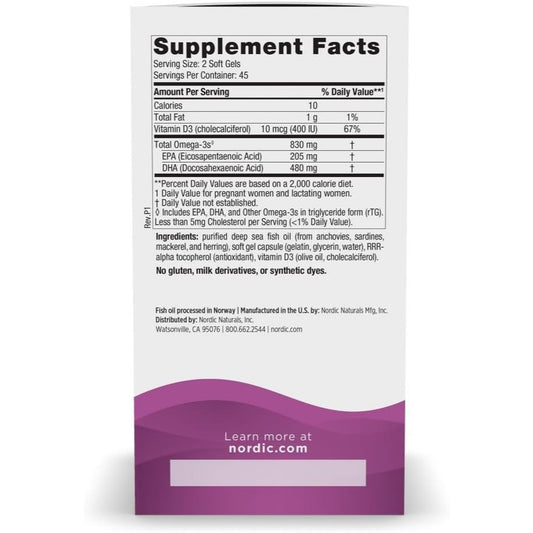 USA Supplements | Nordic Naturals, Prenatal DHA, 90 Soft Gels ( Baby’s Brain Development )