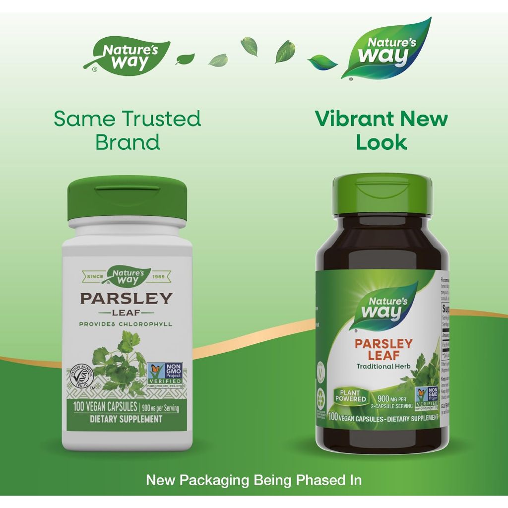 Nature's Way, Parsley Leaf ( Digestive Support & Broad Health Support )