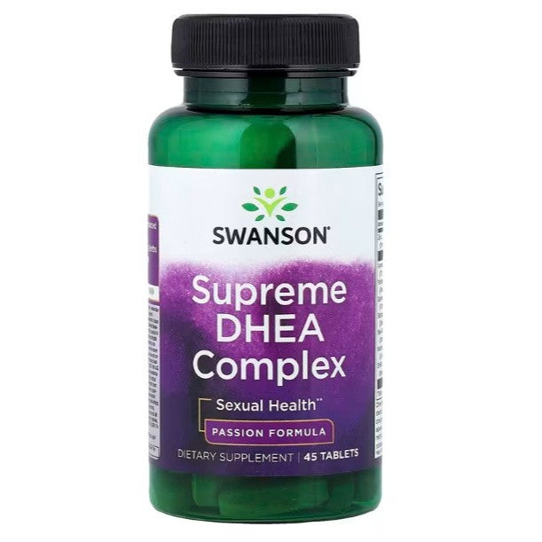 HealthilyYou | Swanson, Supreme DHEA Complex, 45 Tablets Hormonal Support