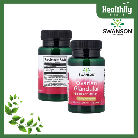 Healthily You | Swanson, Ovarian Glandular, 250 mg, 60 Capsules Hormonal Balance & Menstrual Health