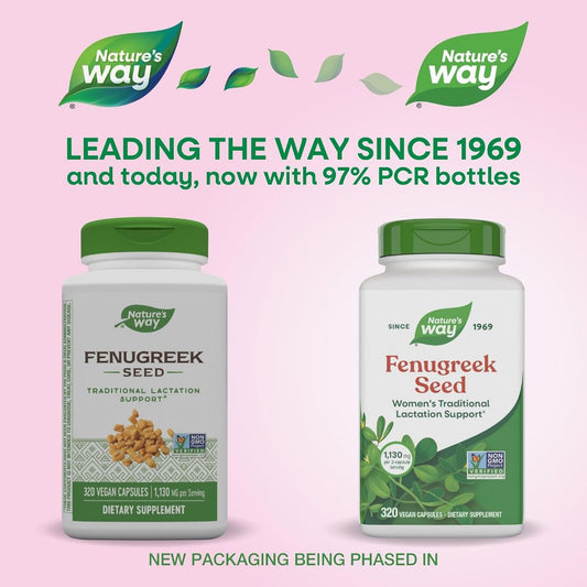 LowCostPH | Nature's Way, Fenugreek Seed ( Supports Blood Sugar Balance & Bowel Regularity )