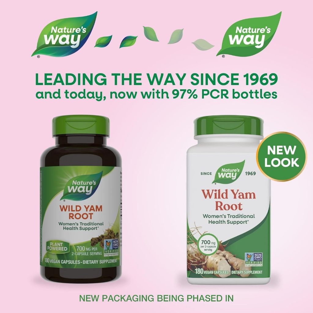 Nature's Way, Wild Yam Root ( Women's Traditional Health Support )