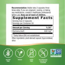 Nature's Way, Damiana Leaves ( Mood, Energy Enhancement & Digestive Comfort )