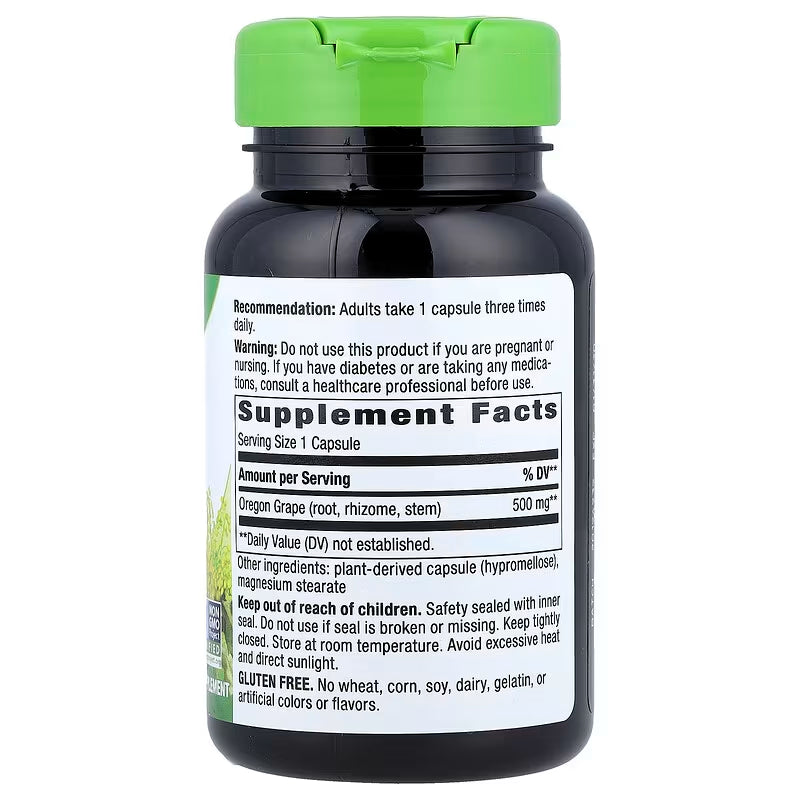 Nature's Way, Oregon Grape ( Digestive Health & Antimicrobial Support )