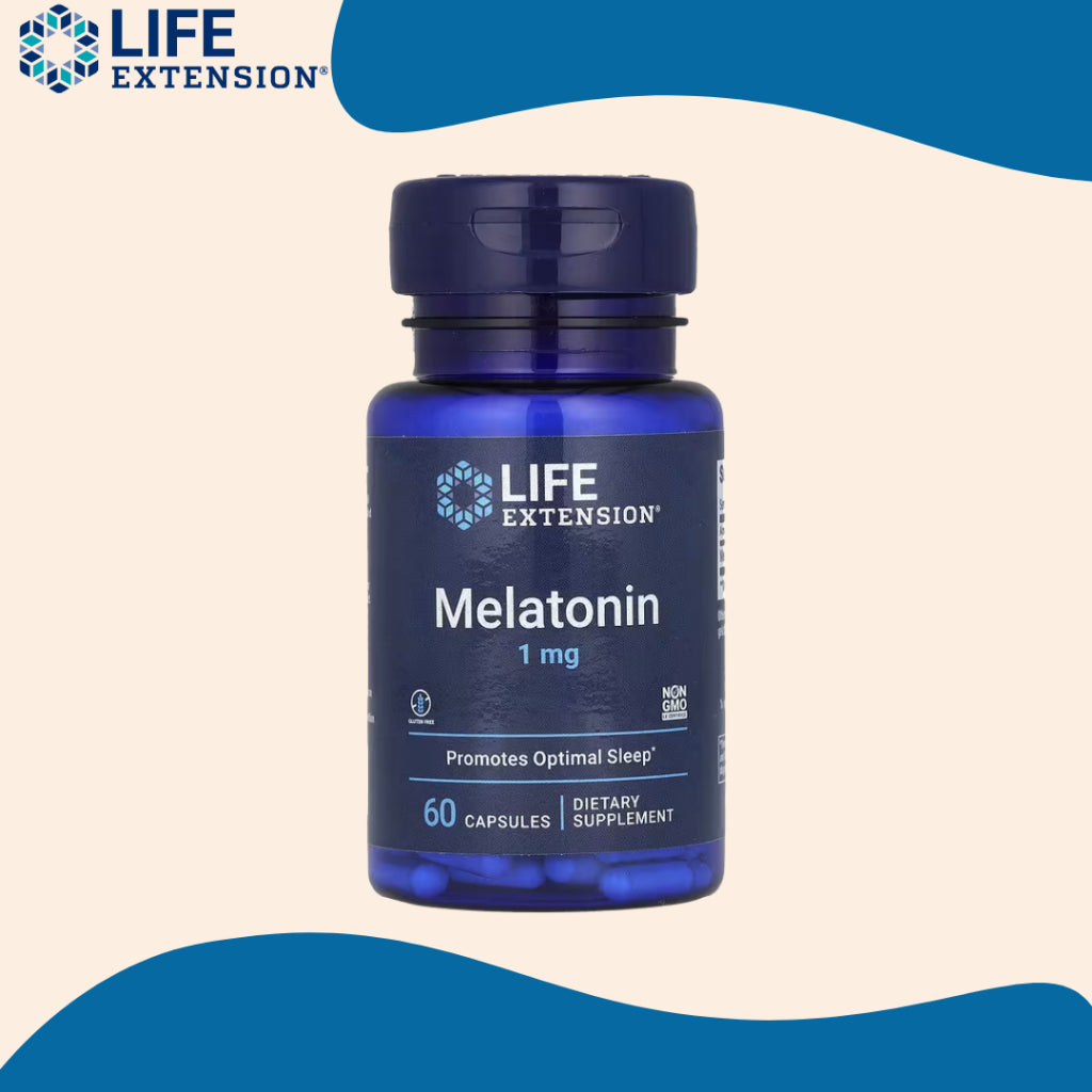 Life Extension, Melatonin ( Promotes Optimal Sleep, Support Immune and Antioxidant Activity )
