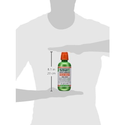NaturalSolutions | TheraBreath, Fresh Breath Oral Rinse, Mild Mint, Fights Bad Breath for 12 Hours*