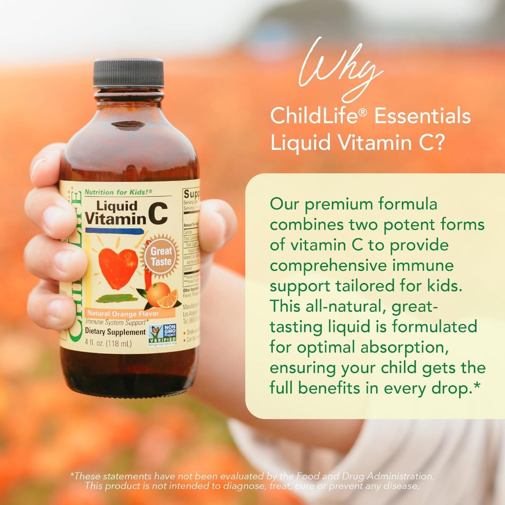 LittleSunshine | ChildLife Essentials, Vitamin D3, Natural Berry, Liquid Vitamin C, Natural Orange