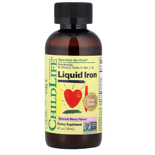 LittleSunshine | ChildLife Essentials, Liquid Iron, Berry, Zinc Plus™, Natural Mango Strawberry