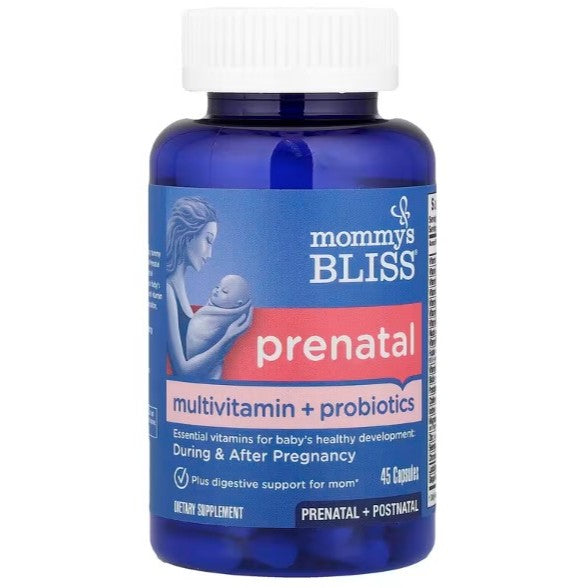 LittleSunshine | Mommy's Bliss, Prenatal Multivitamin + Probiotics, & Postnatal Lactation Capsules