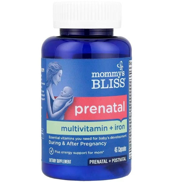 LittleSunshine | Mommy's Bliss, Prenatal Multivitamin + Probiotics, & Postnatal Lactation Capsules