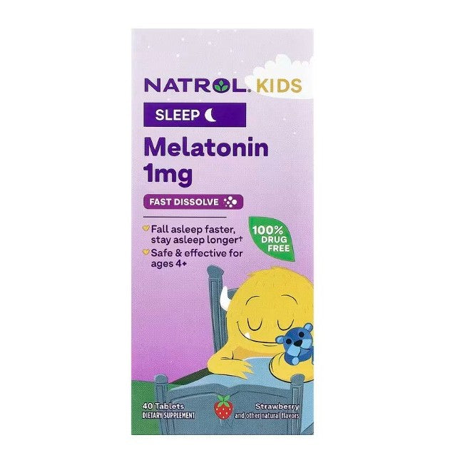 LittleSunshine | Natrol, Kids, Melatonin Gummies, Ages 4+, Raspberry,  Sleep +® Calm, 100%Drug Free