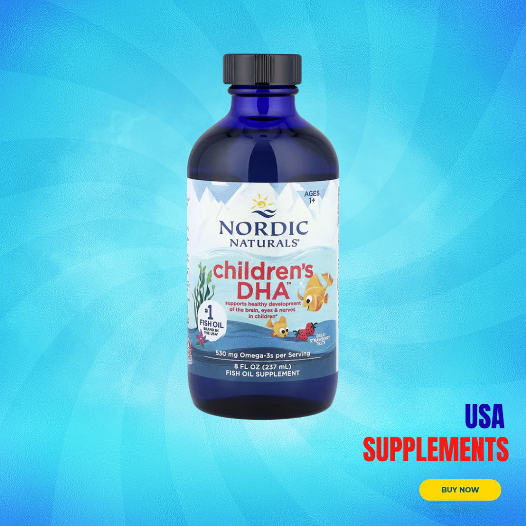 USA Supplements | Nordic Naturals, Children's DHA ( Supports Brain Development )