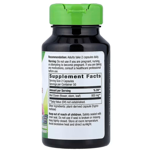 Nature's Way, Red Clover Blossom/Herb ( Cardiovascular Health, Bone Health & Cholesterol Balance )
