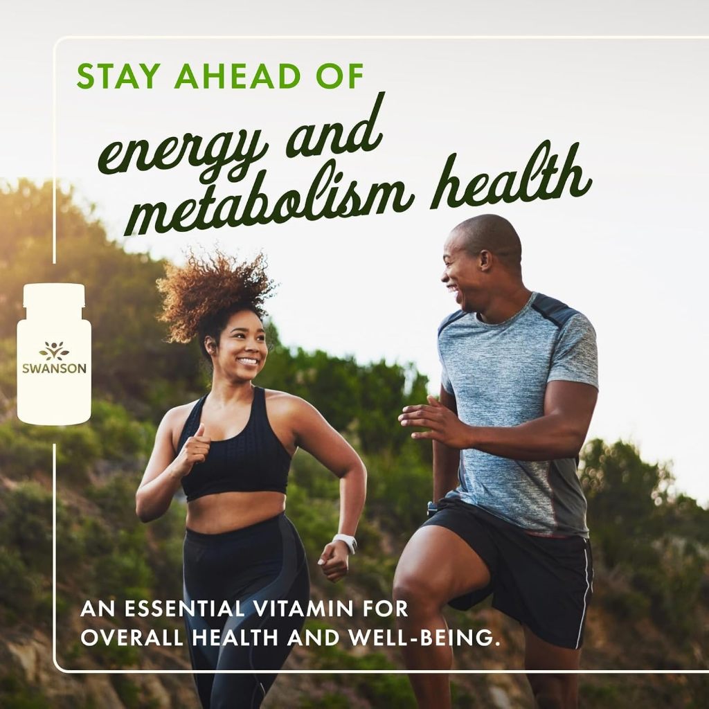 HealthilyYou | Swanson, Vitamin B12, 500 mcg, Capsules, Energy and Metabolism  Vitamin Supplement
