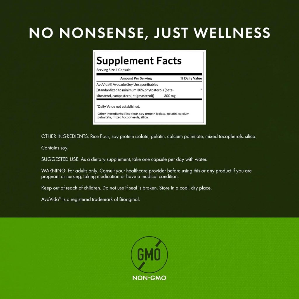 HealthilyYou | Swanson, AvoVida®, 100 mg, 300 mg, 60 Capsules Joint Health and Mobility