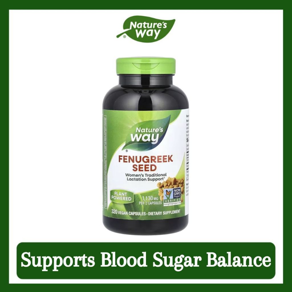 LowCostPH | Nature's Way, Fenugreek Seed ( Supports Blood Sugar Balance & Bowel Regularity )