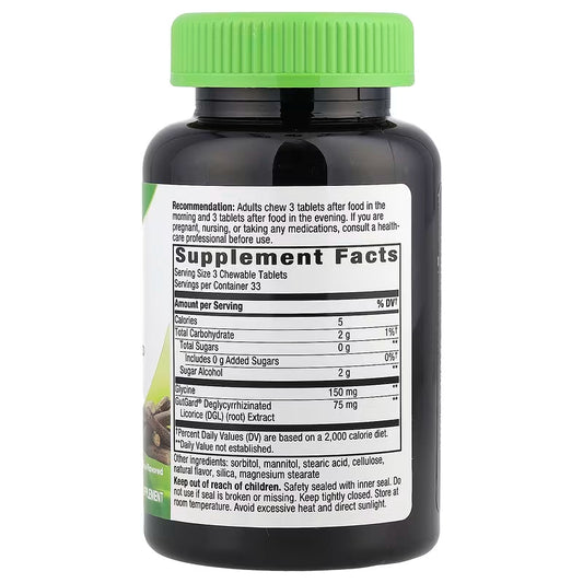 LowCostPH | Nature's Way, DGL, Deglycyrrhizinated Licorice Extract ( Digestive Support )