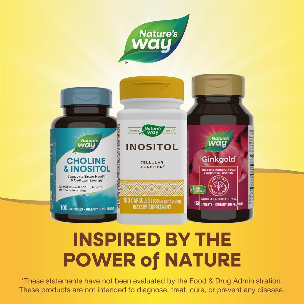 Nature's Way, Inositol ( Cellular Function Support & Metabolic Health )