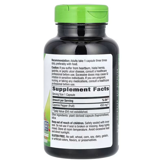 Nature's Way, Cayenne Fruit ( Digestive Support, Circulatory Health & Antioxidant Support )