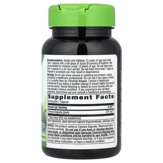 LowCostPH | Nature's Way, Cascara Sagrada ( Supports Digestive Health & Relieves Occasional Constipation )